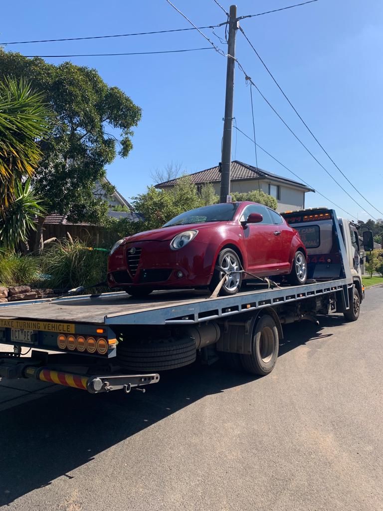 2011 Alfa Romeo - Unwanted Car Removal Heidleberg
