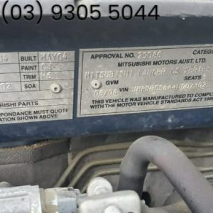 Car Wrecking Mitsubishi