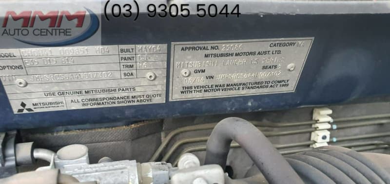 Car Wrecking Mitsubishi