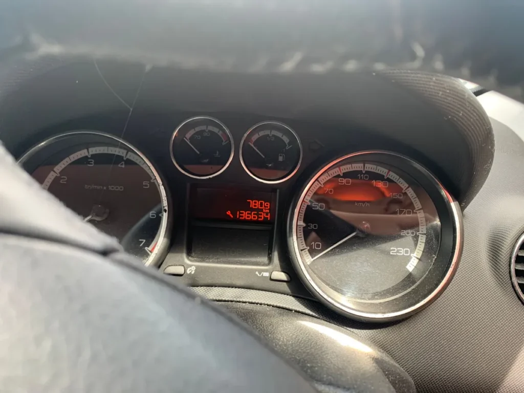 Car Wrecking - PEUGEOT 308 2011 Black Auto Petrol