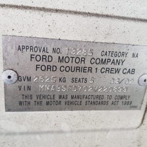 Car Wrecking Ford Courier 2002 6