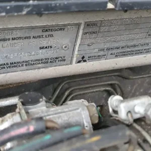 Car Wrecking Mitsubishi 9