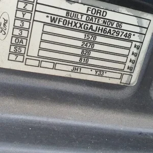 Car Wrecking - Ford Fiesta 2007