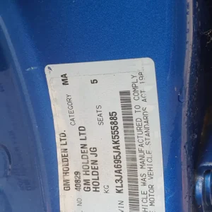 Car Wrecking - Holden Cruze