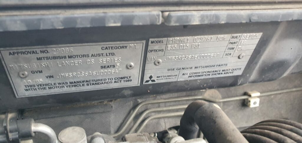 Car Wrecking Mitsubishi Lancer