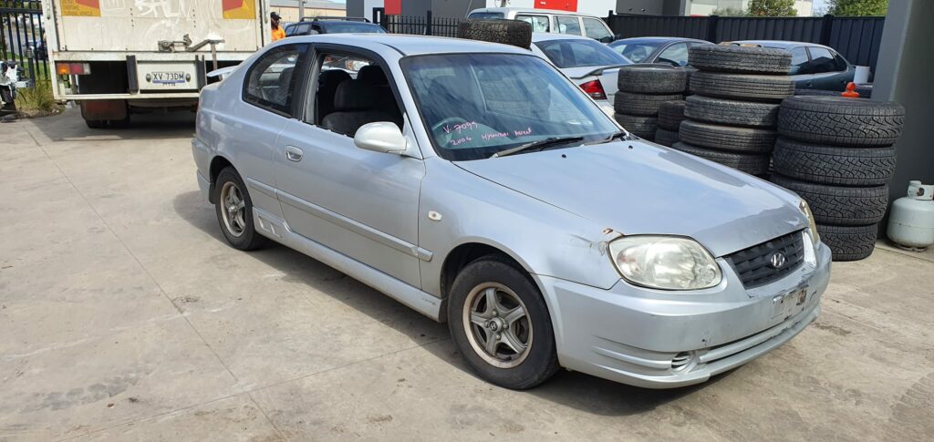 Car Wrecking Hyundai Accent