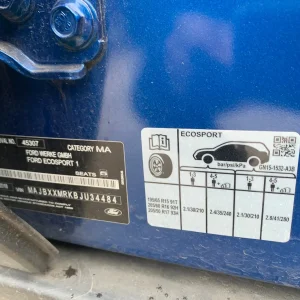 Car Wrecking Ford Ecosport