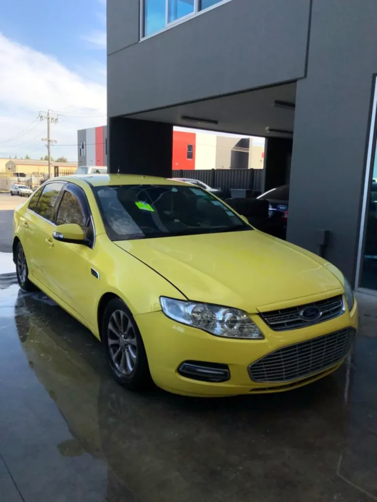 Car Wrecking Ford Falcon