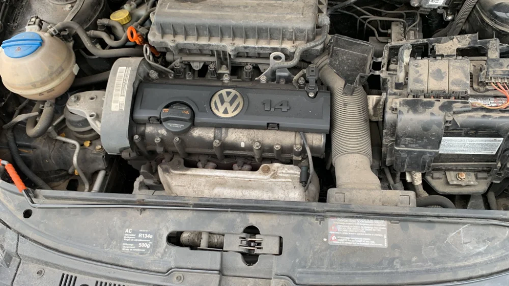 Car Wrecking - Volkswagen Polo 2009 Black Auto Petrol