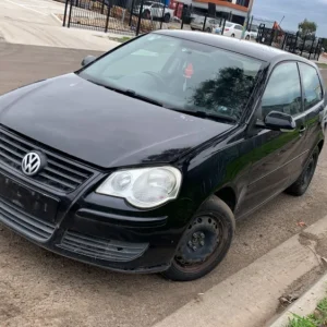 Car Wrecking - Volkswagen Polo 2009 Black Auto Petrol