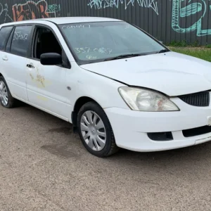 Car Wrecking - Mitsubishi Lancer 2004 White Auto Petrol