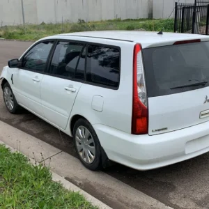 Car Wrecking - Mitsubishi Lancer 2004 White Auto Petrol