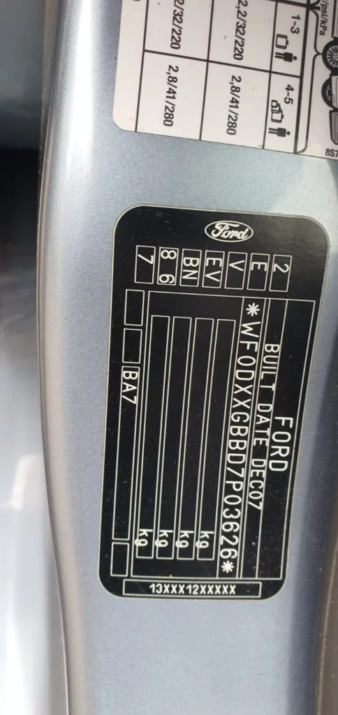 Car Wrecking - Ford Mondeo 2008 BLUE Auto Petrol