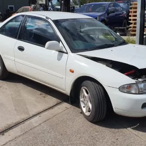 Car Wrecking - Mitsubishi Lancer 1994 White Auto Petrol