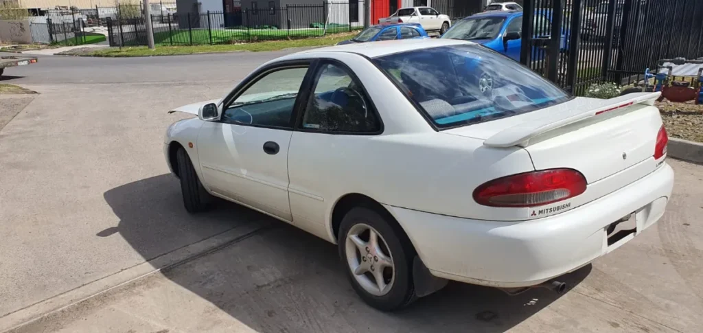 Car Wrecking - Mitsubishi Lancer 1994 White Auto Petrol