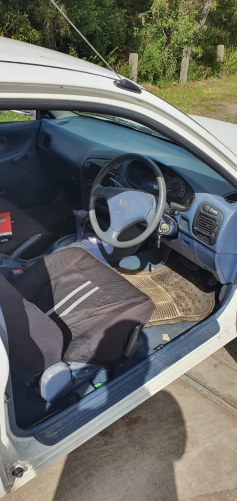 Car Wrecking - Mitsubishi Lancer 1994 White Auto Petrol