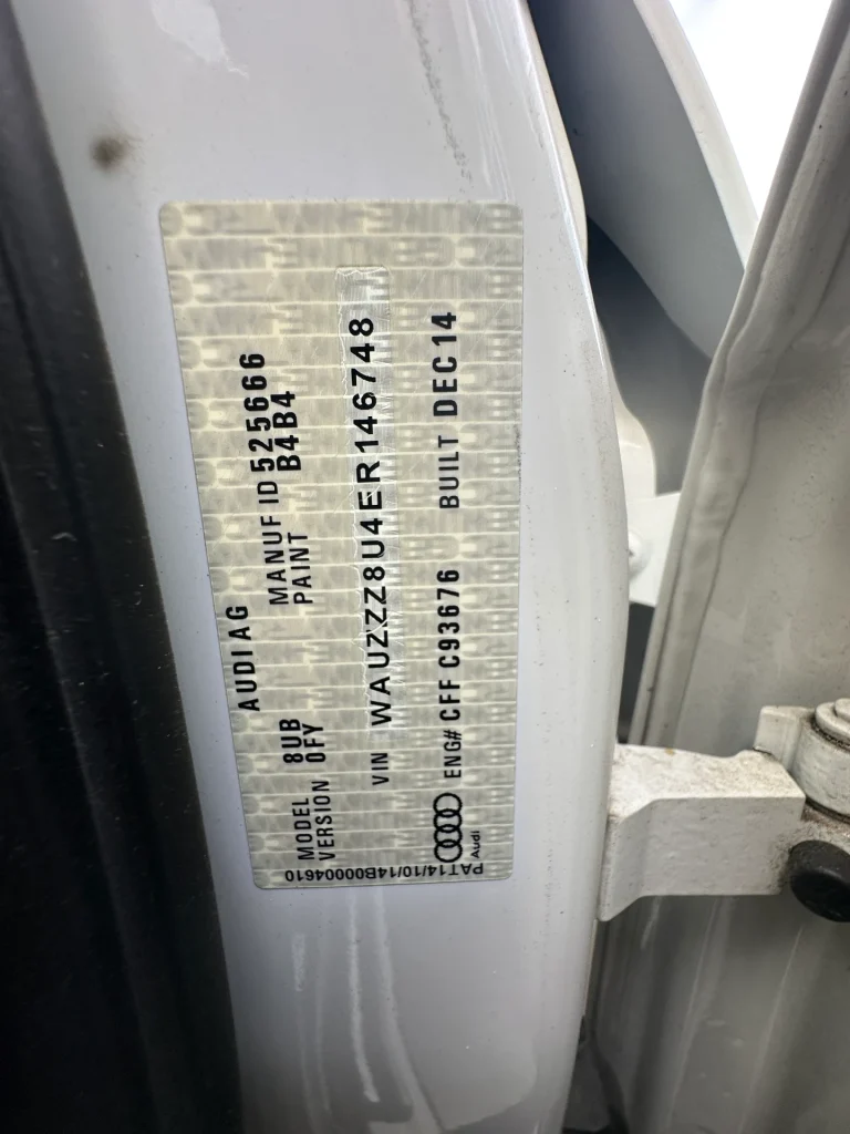 Audi Q3 2014 White Auto Diesel