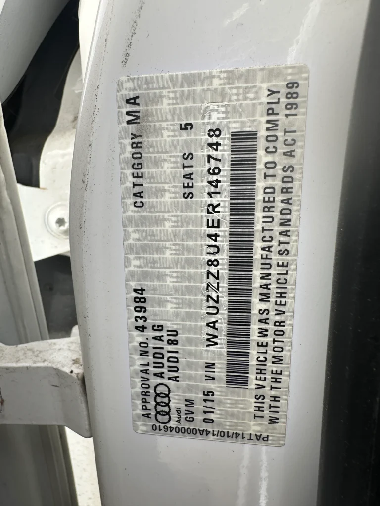 Audi Q3 2014 White Auto Diesel