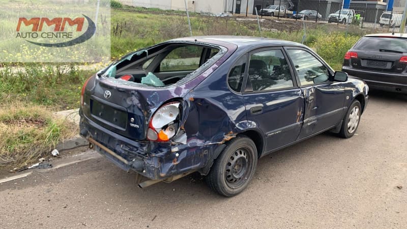 Car Wrecking Toyota Corolla