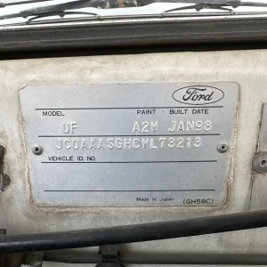 Ford Courier 1998 Manual Petrol