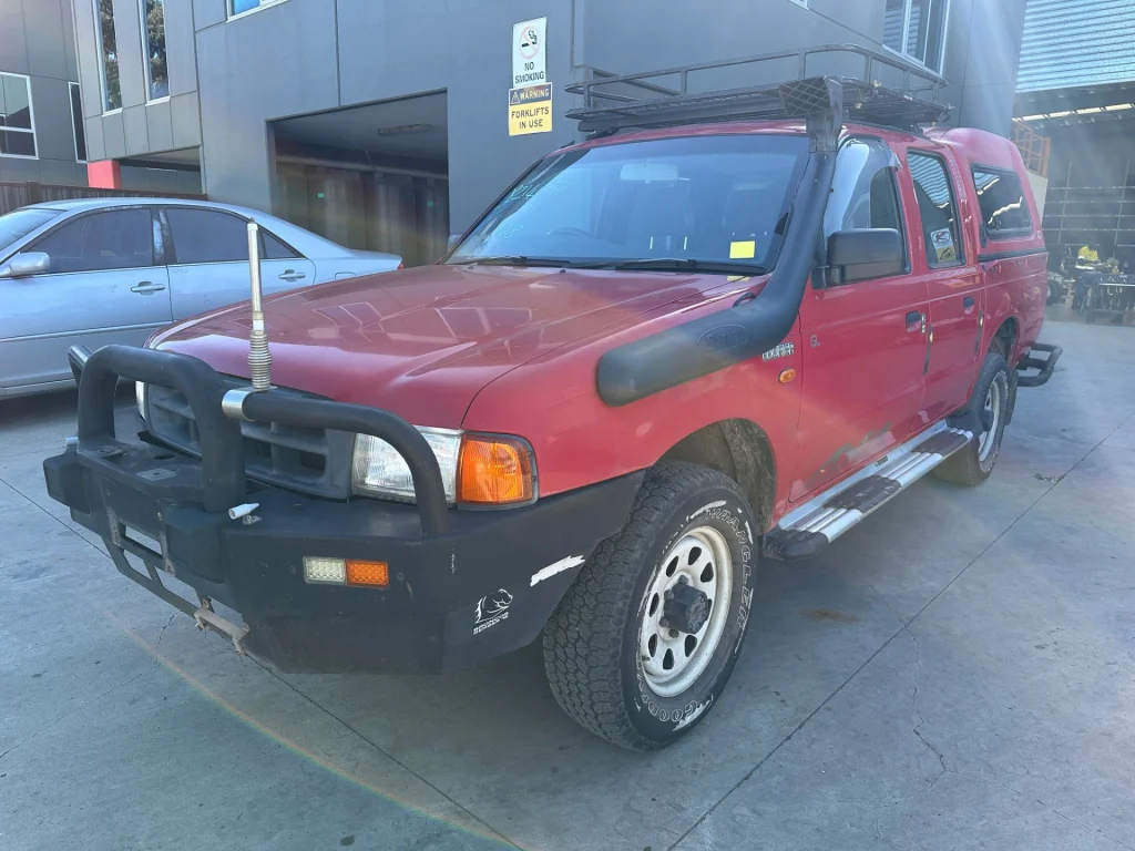 Ford Courier 1999 Red Manual Diesel
