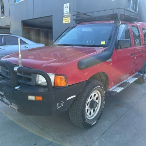 Ford Courier 1999 Red Manual Diesel