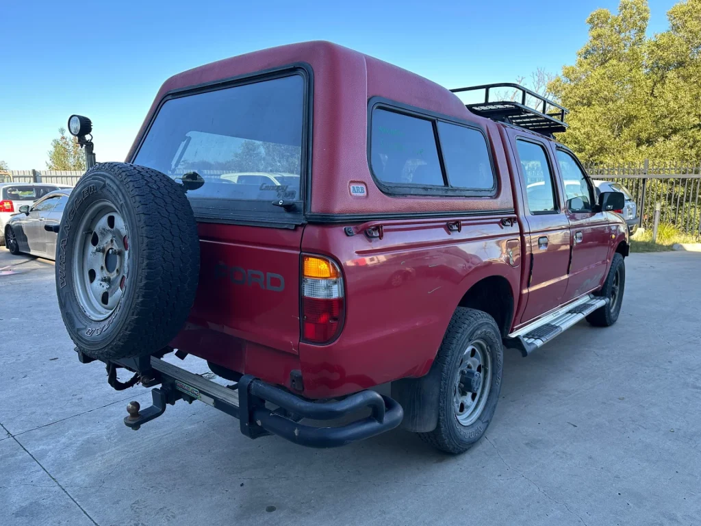 Ford Courier 1999 Red Manual Diesel