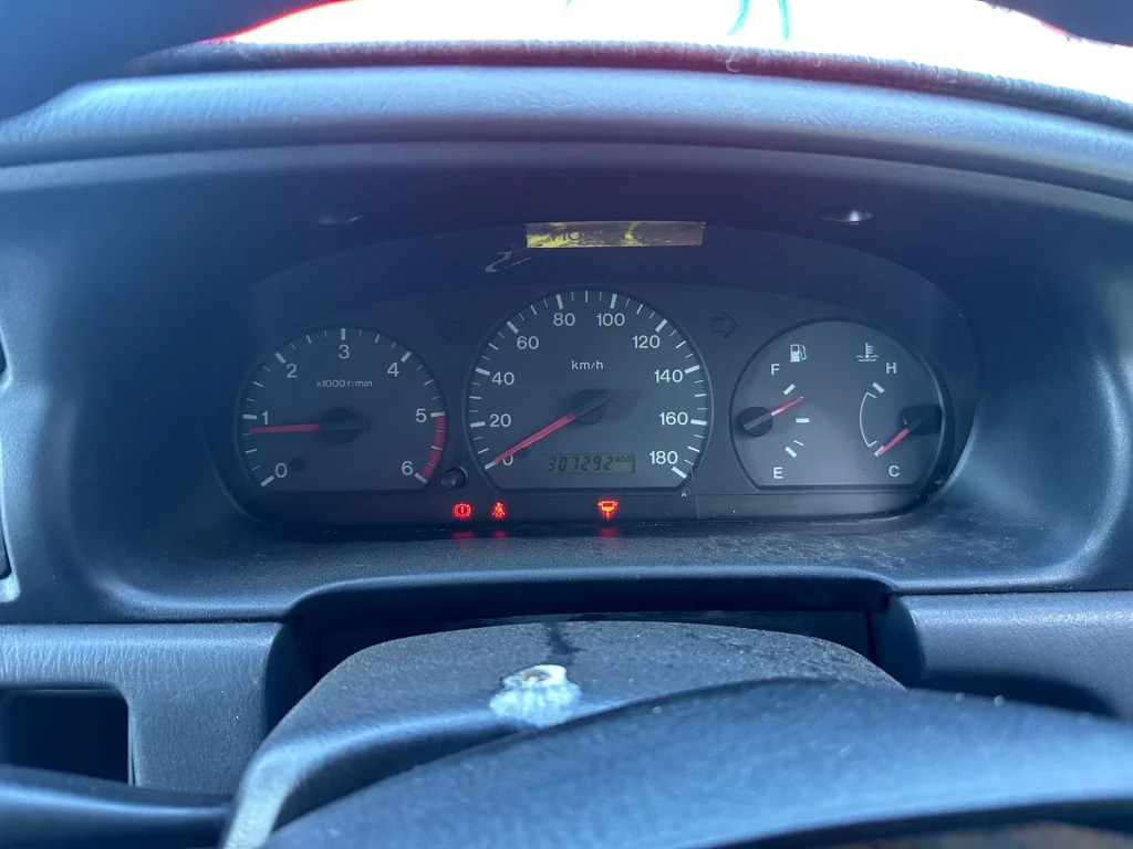 Ford Courier 1999 Red Manual Diesel