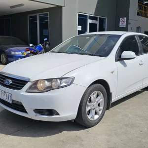 Ford Falcon 2009 White Auto Gas