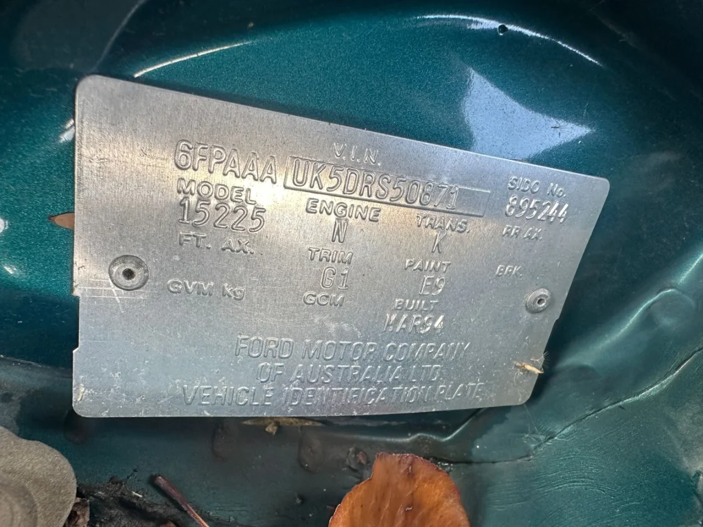 Ford Laser 1994 Green Auto Petrol