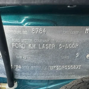 Ford Laser 1994 Green Auto Petrol