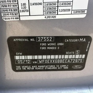 Ford Mondeo 2012 Titanium Auto Diesel