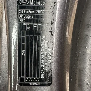 Ford Mondeo 2025 Grey Auto Petrol