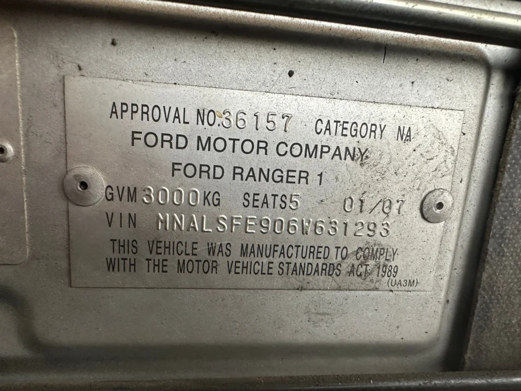 Ford Ranger 2006 Silver Manual Diesel