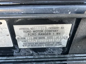 Ford Ranger 2011 Black Manual Diesel