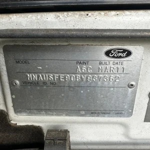 Ford Ranger 2011 White Manual Diesel