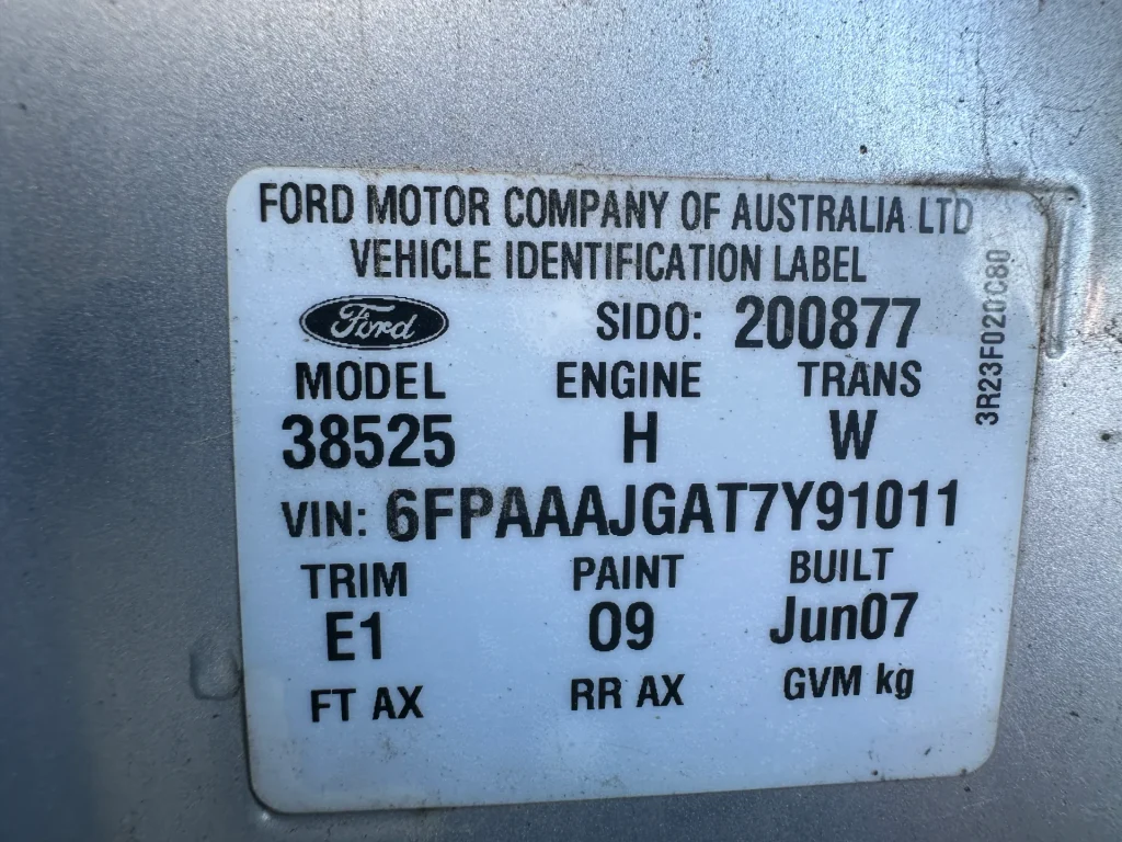 Ford Territory 2007 Silver Auto Petrol