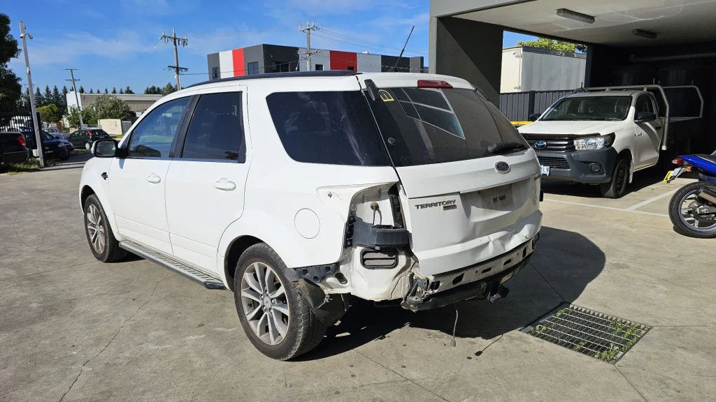 Ford Territory 2015 White Auto Diesel