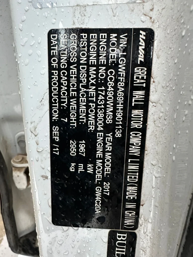 Haval H9 2017 White Auto Petrol