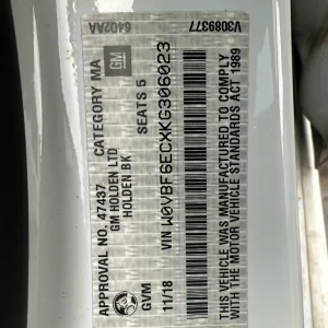 Holden Astra 2018 White Auto Petrol