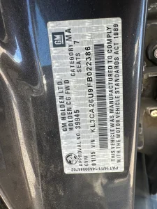 Holden Captiva 2014 Black Auto Petrol