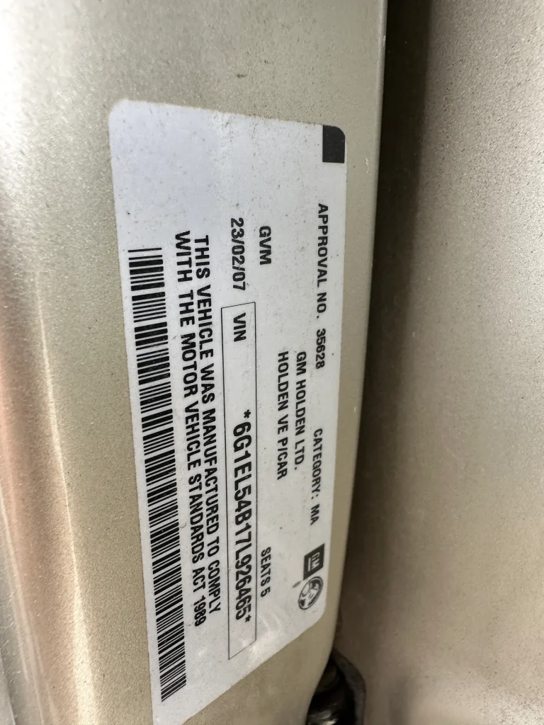 Holden Commodore 2007 Beige Auto Petrol