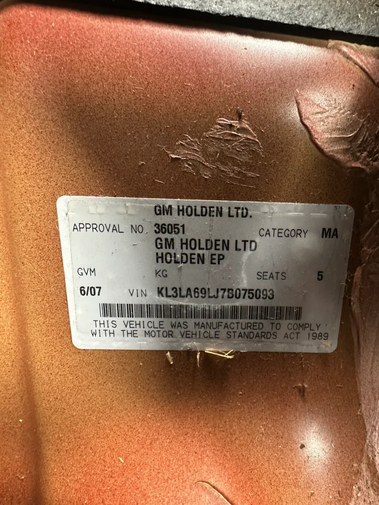 Holden Epica 2007 Red Auto Petrol