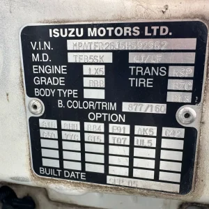 Holden Rodeo 2005 White Manual Petrol