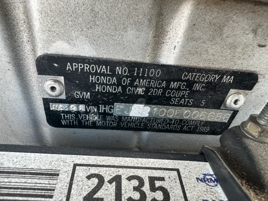 Honda Civic 1996 Silver Auto Petrol