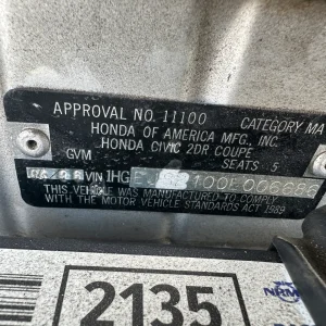 Honda Civic 1996 Silver Auto Petrol
