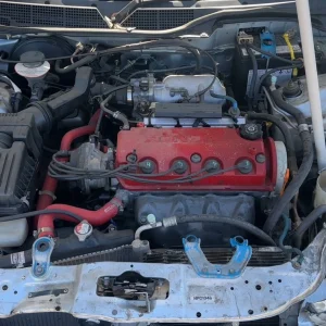 Honda Civic 1999 White Manual Petrol