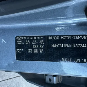 Hyundai Accent 2018 Silver Auto Petrol