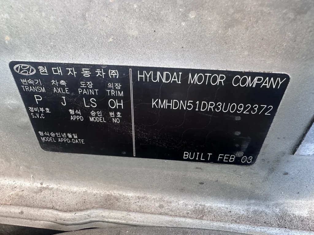 Hyundai Elantra 2003 Silver Auto Petrol