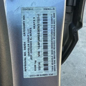 Jeep Cherokee 2014 Silver Auto Petrol